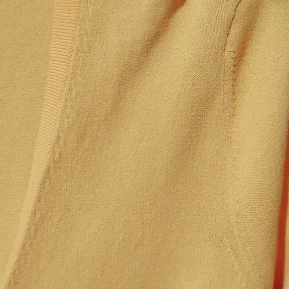 Women's Light Orange Cardigan - Picture 4 of 5